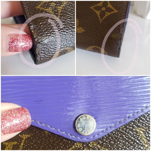 *SOLD* Authentic Pre-owned Louis Vuitton Marie Lou Monogram Epi Wallet - Picture 11 of 13